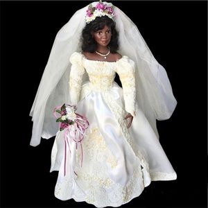 Vintage Porcelain Bride Doll by Jeanne Singer